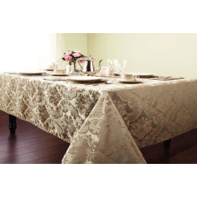 Waterproof Tablecloth with Non-Woven, Flannel Backing